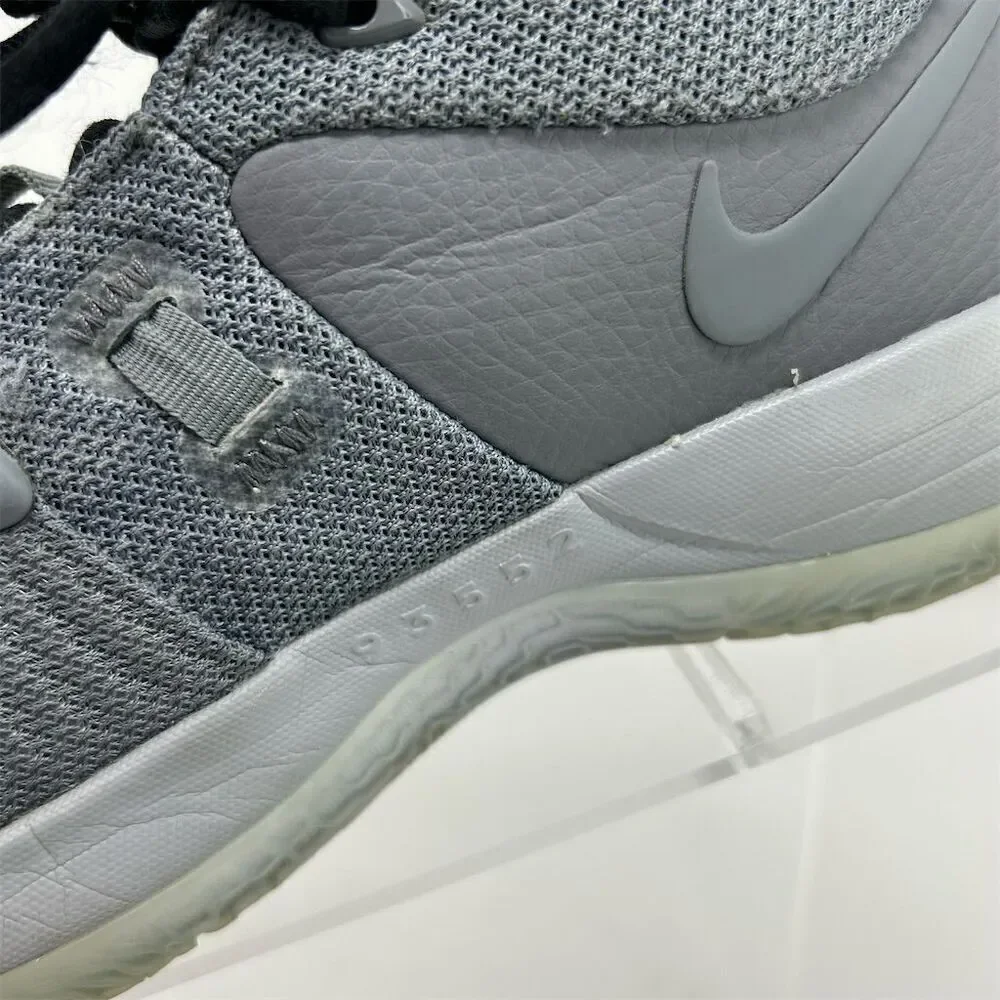 Nike PG 3 TB Men's Basketball Shoes Gray Size 7 Low Top Lace Up Sneakers
